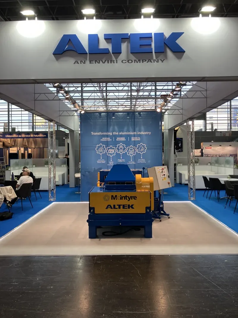 ALTEK Exhibiting at Aluminium Düsseldorf 2026 - Hall 6 Stand F51