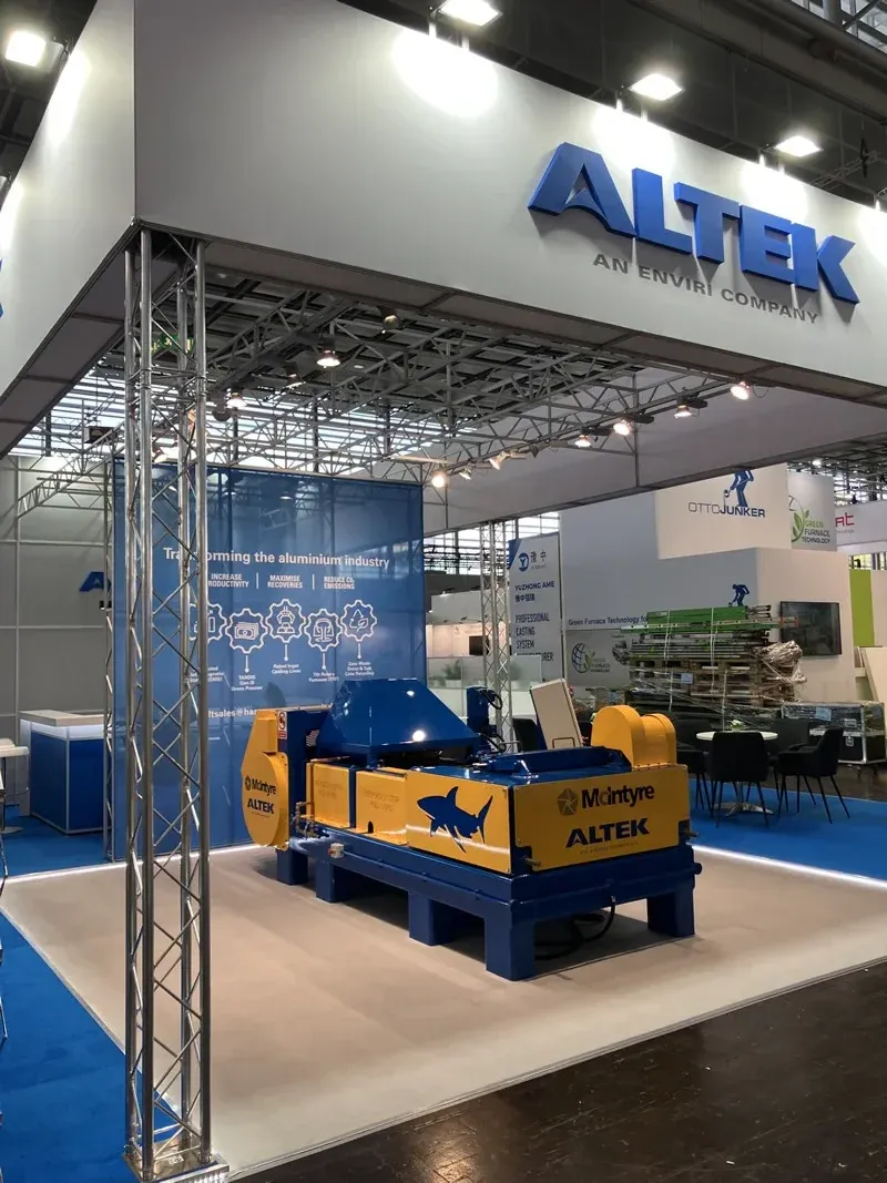 ALTEK Exhibiting at Aluminium Düsseldorf 2026