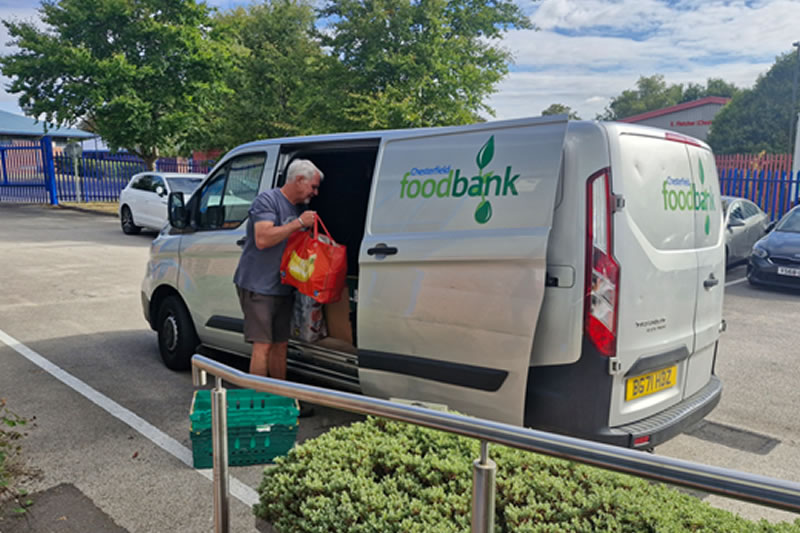 Altek Team Donations Help Food Bank Collection Altek Team Donations Help Food Bank Collection