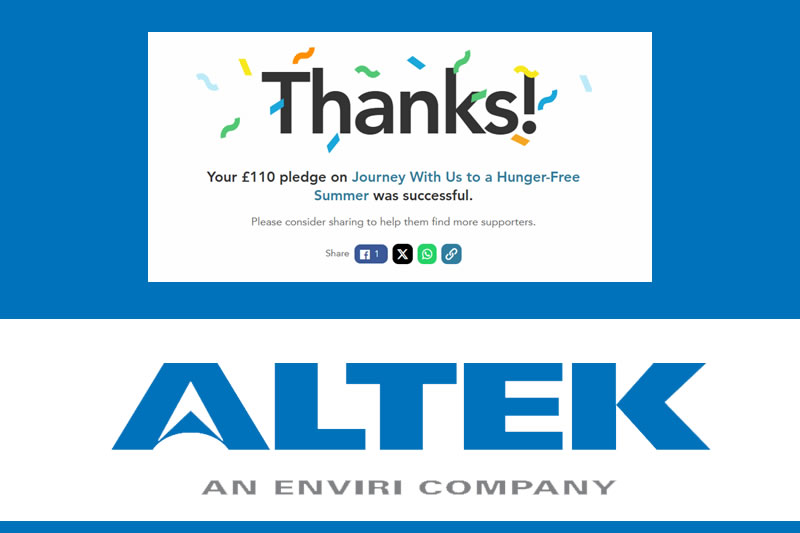 Altek Team Donations Help Food Bank Collection Altek Team Donations Help Food Bank Collection