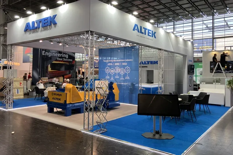 Altek Exhibiting This Week At Aluminium Düsseldorf 2026