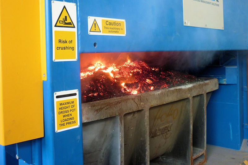 The Complete Dross & Scrap Recycling Solution From Altek The Complete Dross & Scrap Recycling Solution From Altek